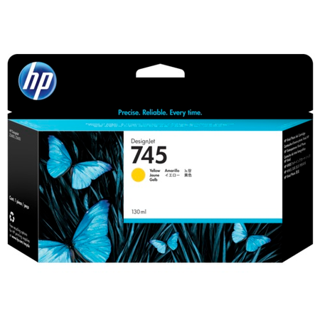 HP F9J96A 745 130-ml Orjinal Yellow Kartu