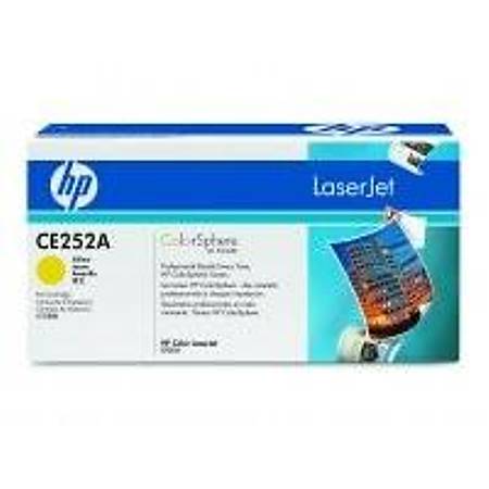 HP CE252A Yellow Toner Kartu (504A)