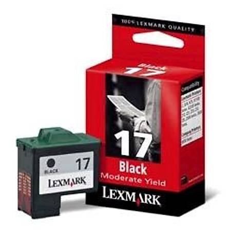 Lexmark 10NX217E Black Mürekkep Kartuþ (17)