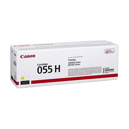 Canon CRG-055H Yellow Toner K. 3017C002