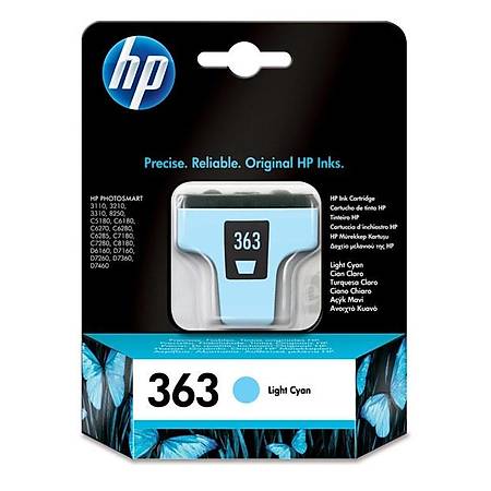 HP C8774E Light Cyan Mrekkep Kartu (363)