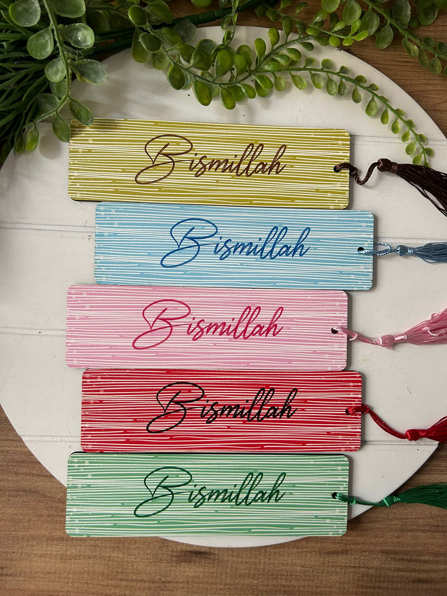 Bismillah Ahşap Ayraç ( Karışık Yollanır )