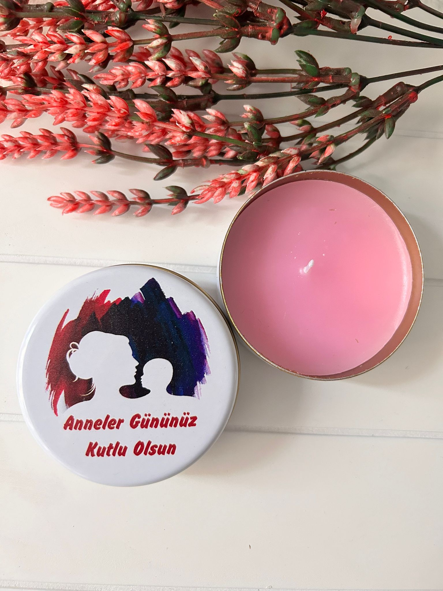 Anneler Günü  Mini Metal Kutu
