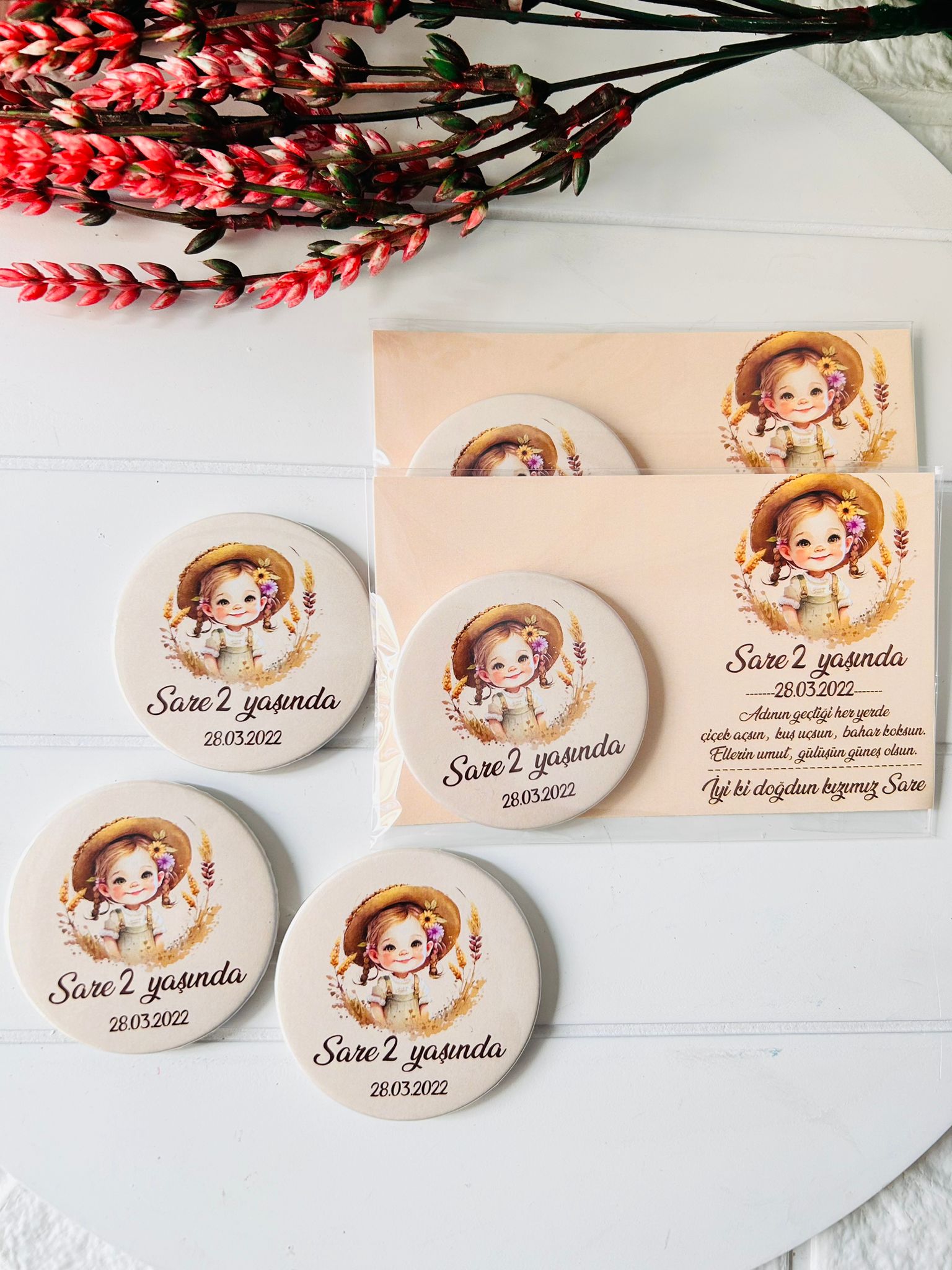 Şirin Kız Creative Açacak Magnet