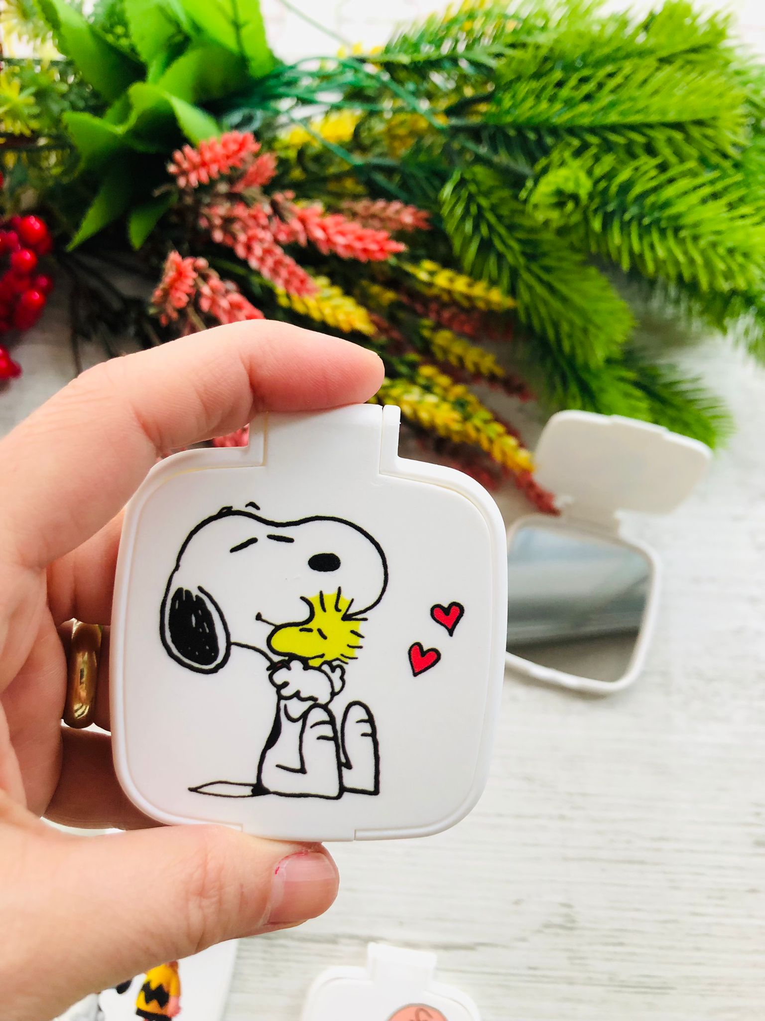 Snoppy Kare Pleksi Ayna