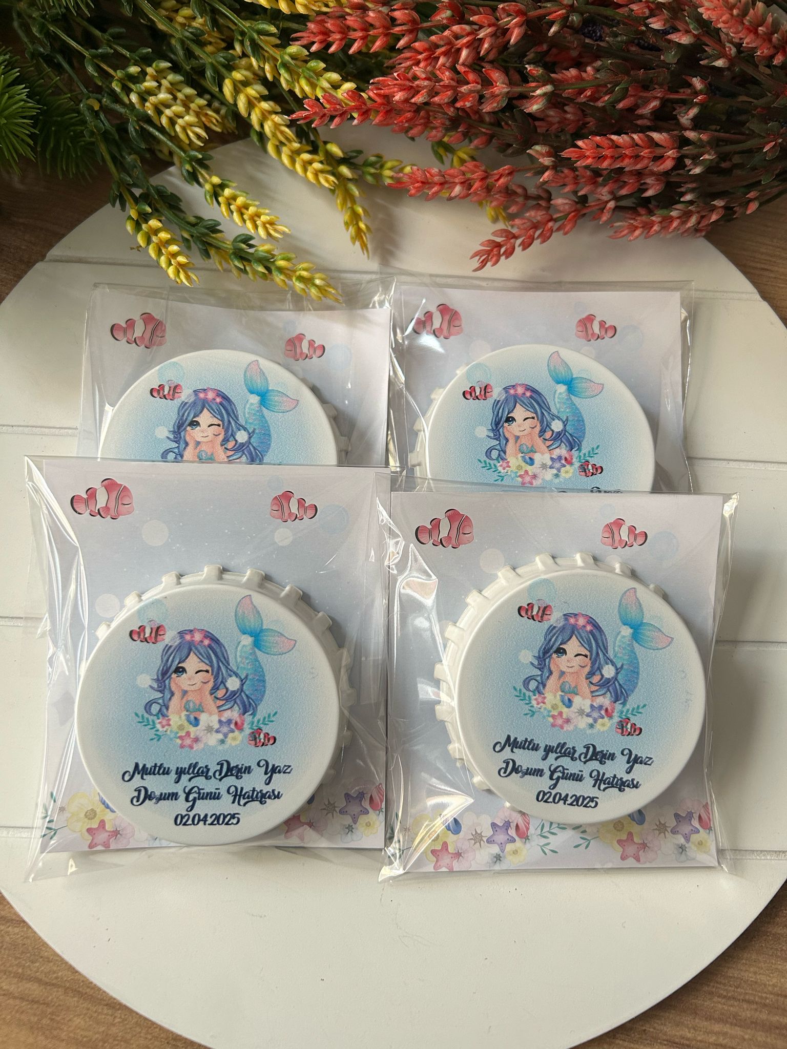 DENİZ KIZI  KAPAK AÇACAK MAGNET