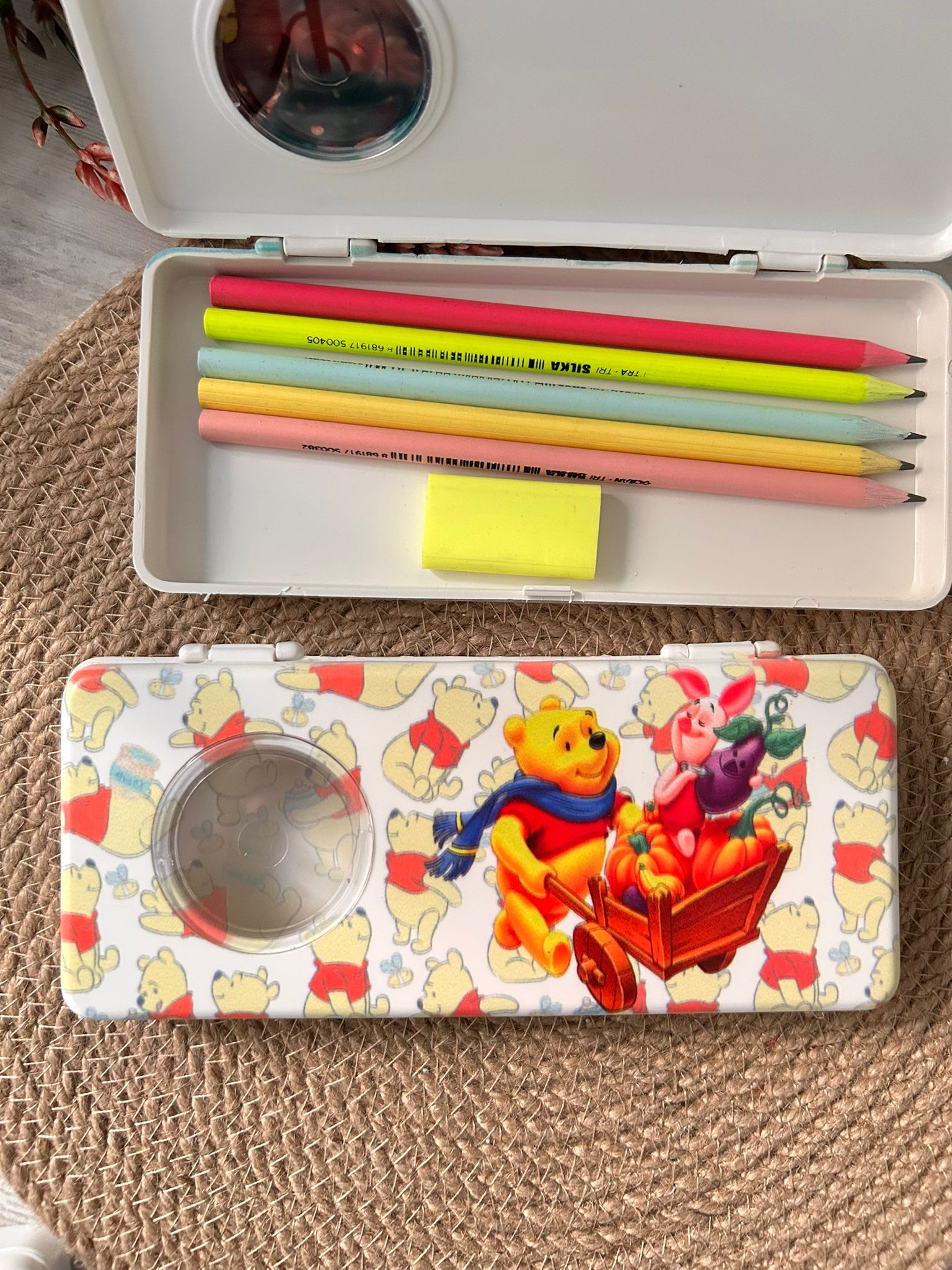 WİNNİE THE POOH TEMALI PLASTİK  KALEMLİK
