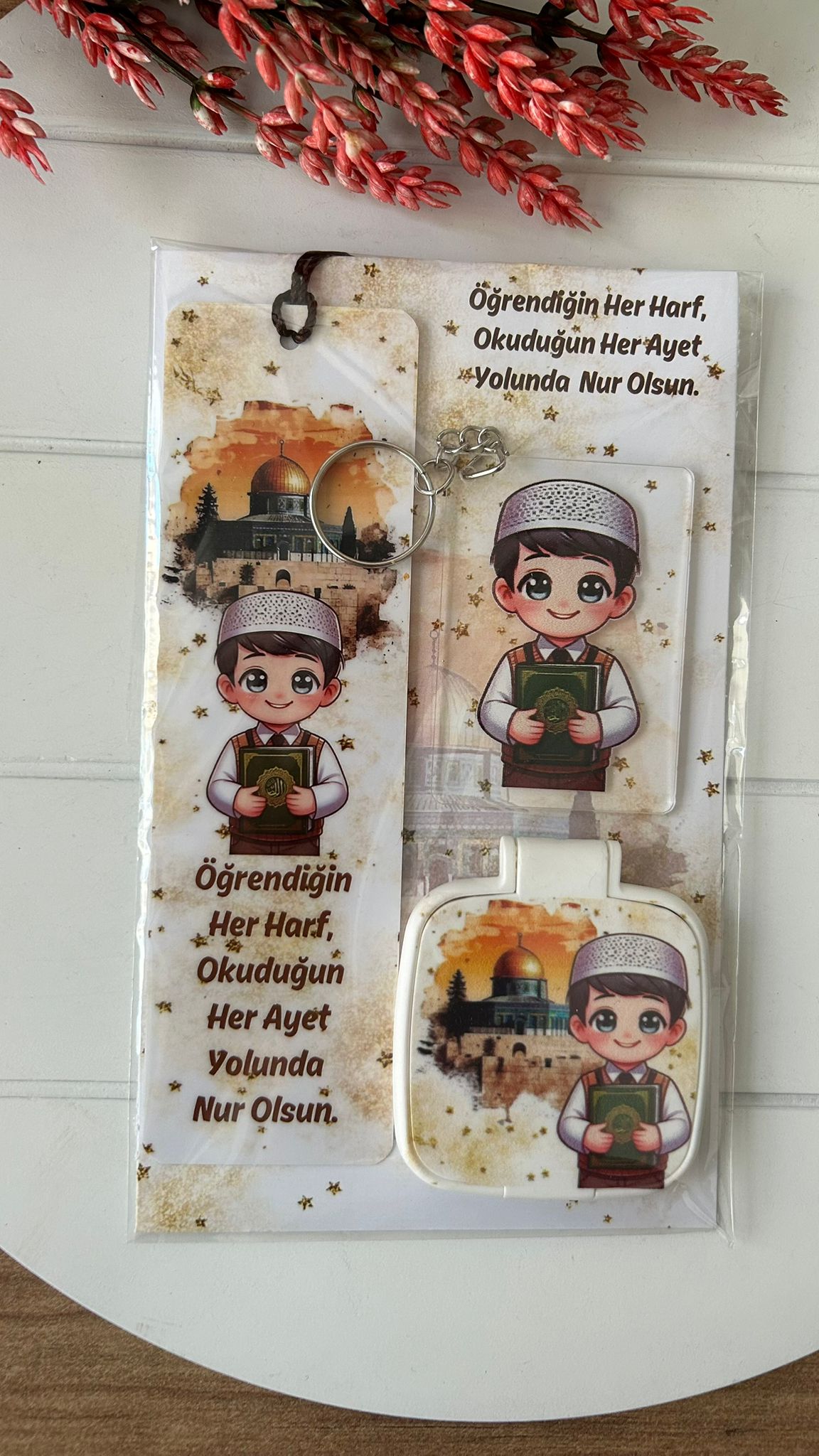 Kuran Okuyorum Hediyelik 3 lü Set
