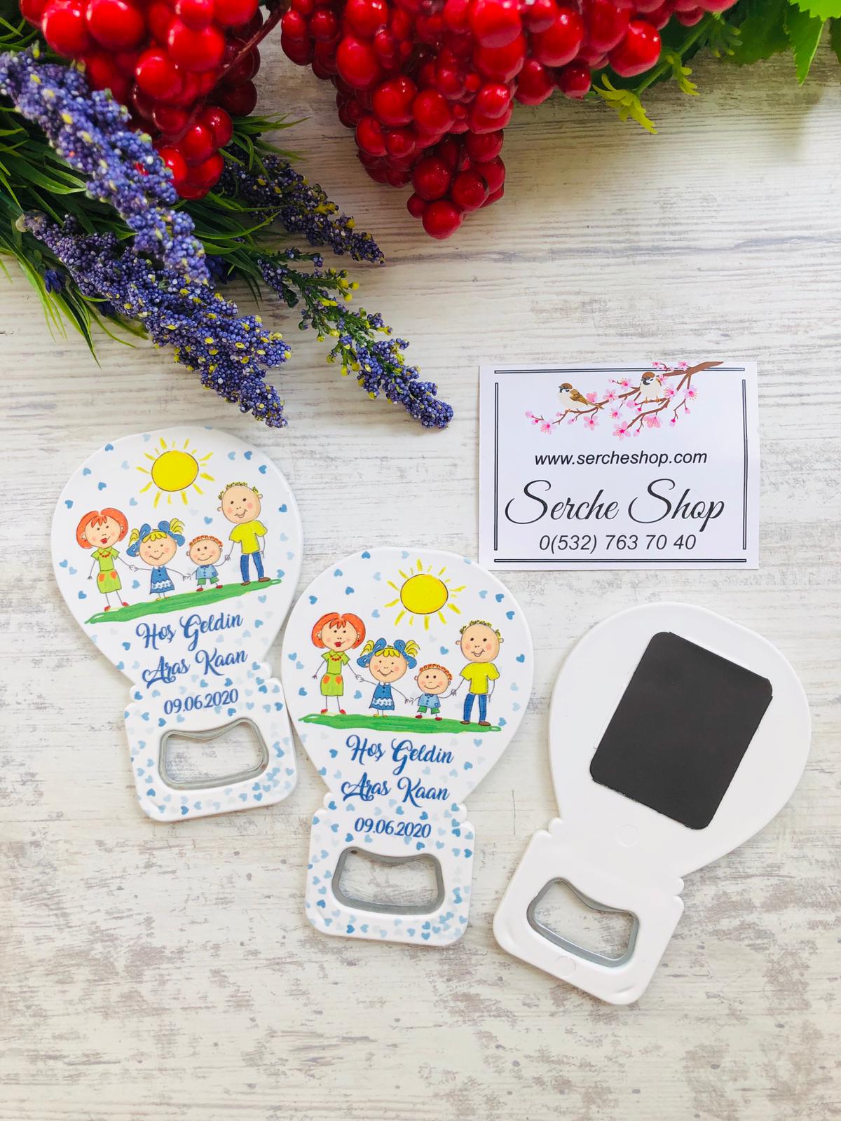 Balon Magnet Aile Temalı