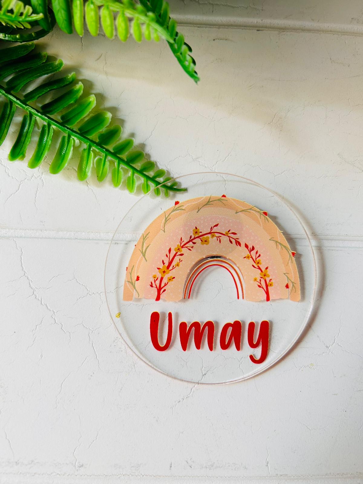 Gökkuşağı Temalı Pleksi Magnet