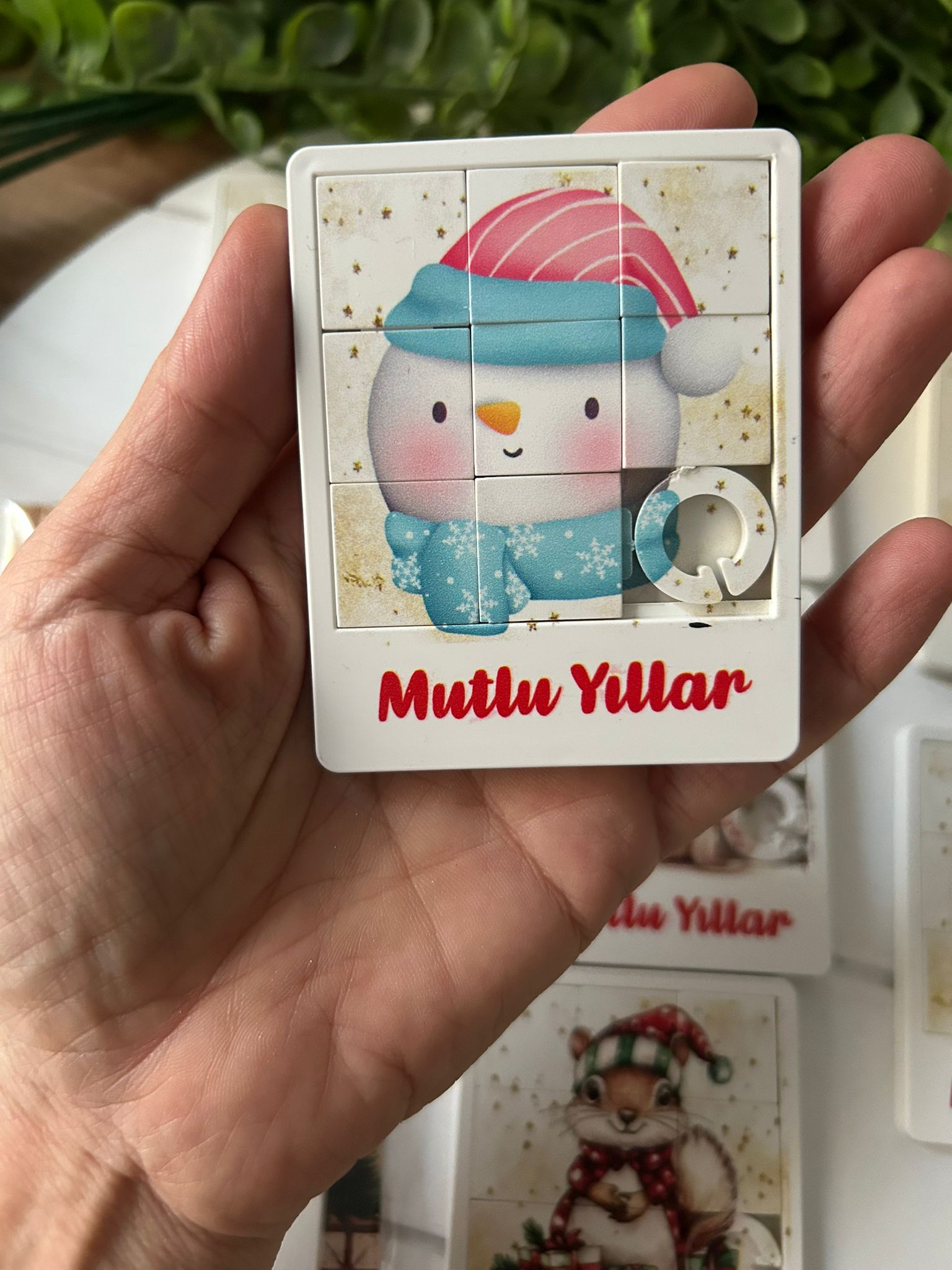 Yeni Yıl Temalı Puzzle
