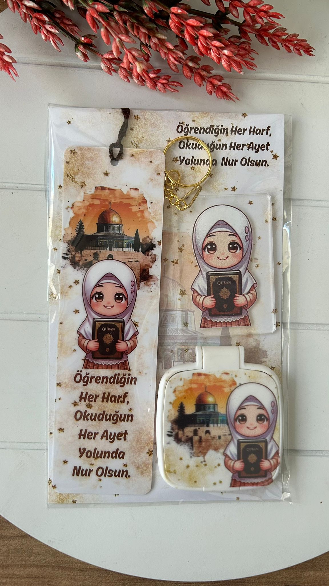 Kuran Okuyorum Hediyelik 3 lü Set