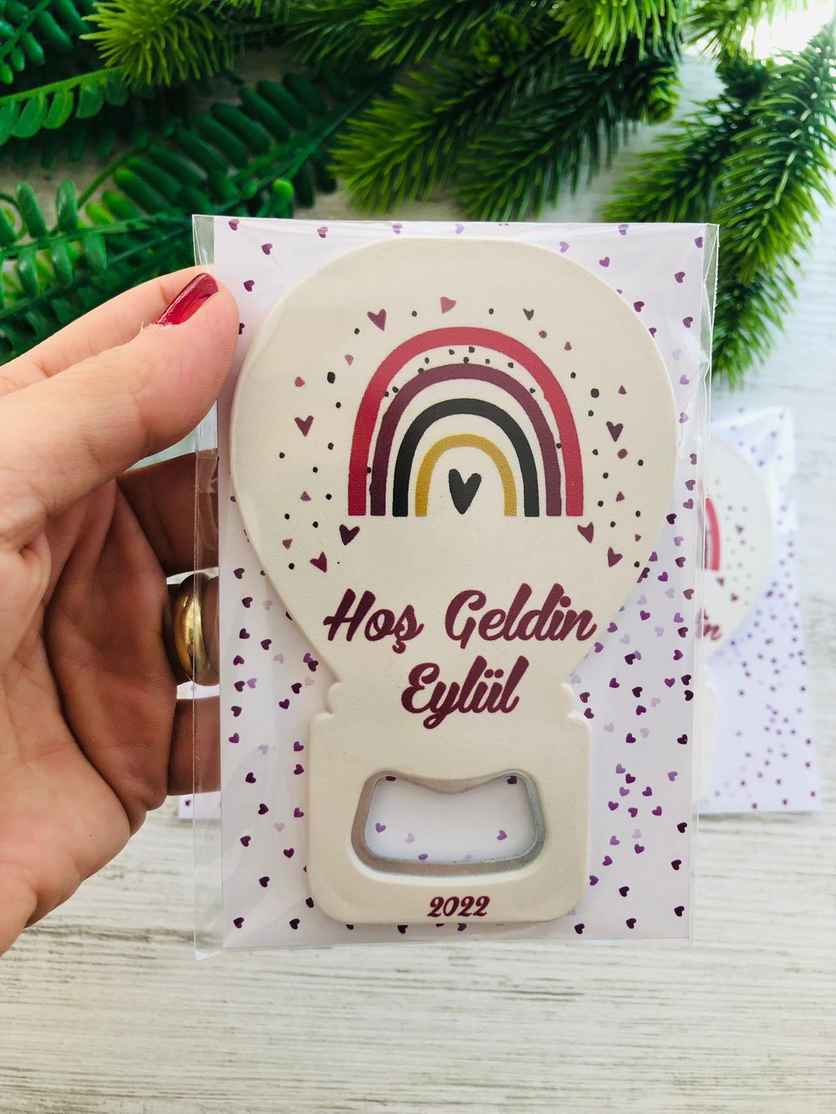 Balon Açacak Magnet Mor Bohem