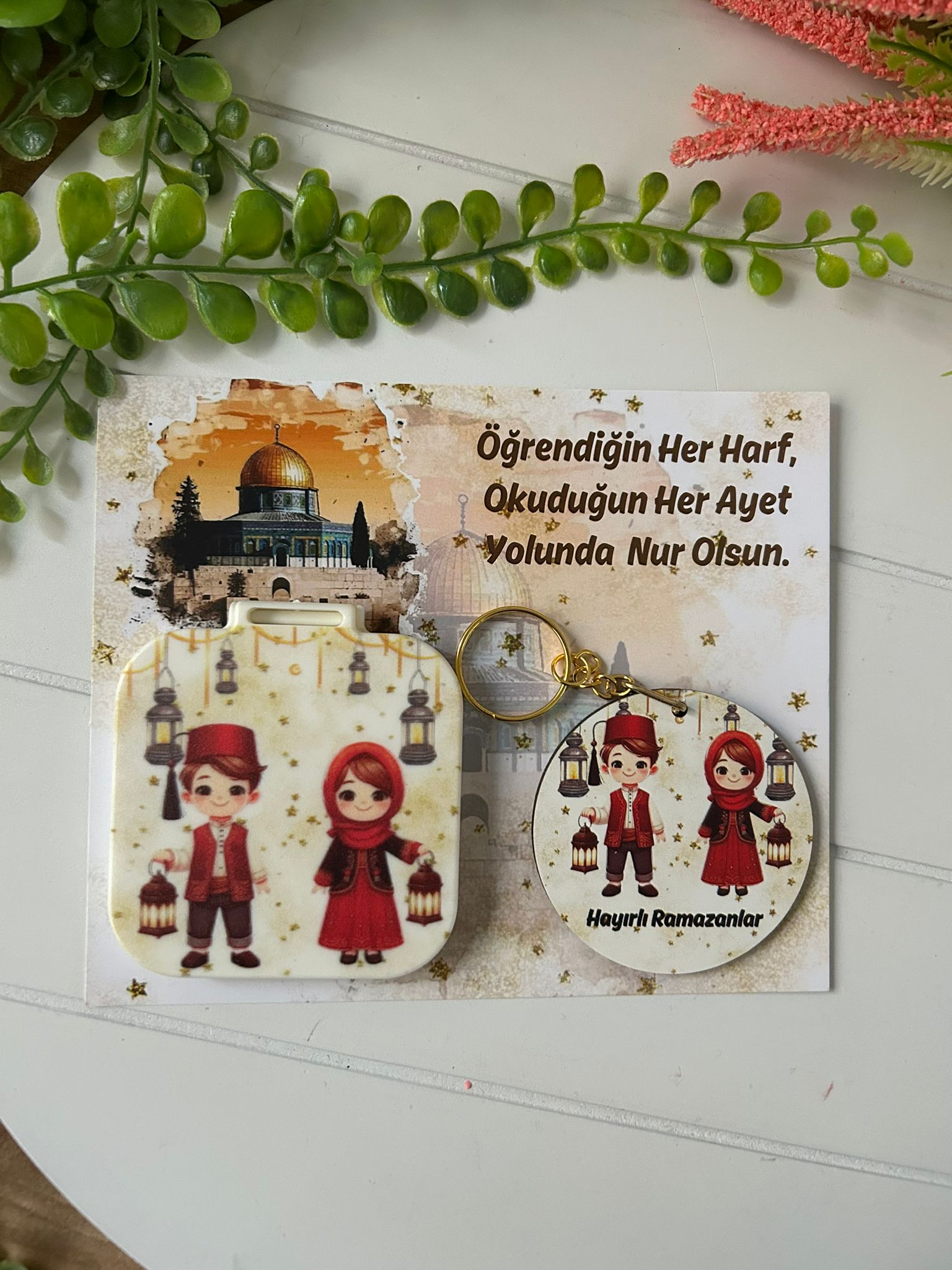 RAMAZAN AYNA-ANAHTARLIK HEDİYE SETİ
