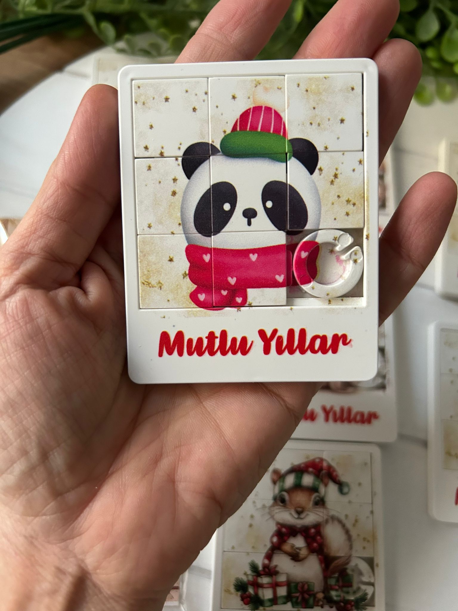 Yeni Yıl Temalı Puzzle