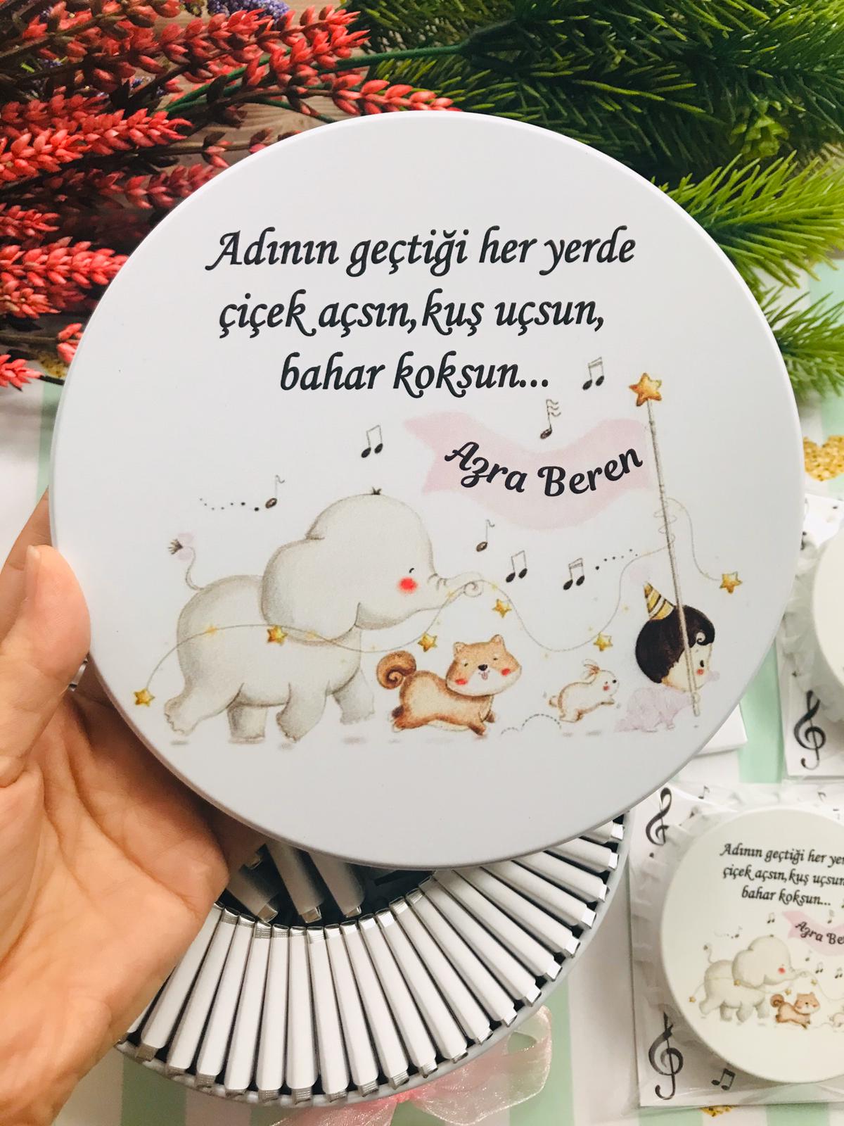 SEVİMLİ BEBEK VE HAYVANLAR TEMALI ÇİKOLATA KUTUSU « Serche Shop