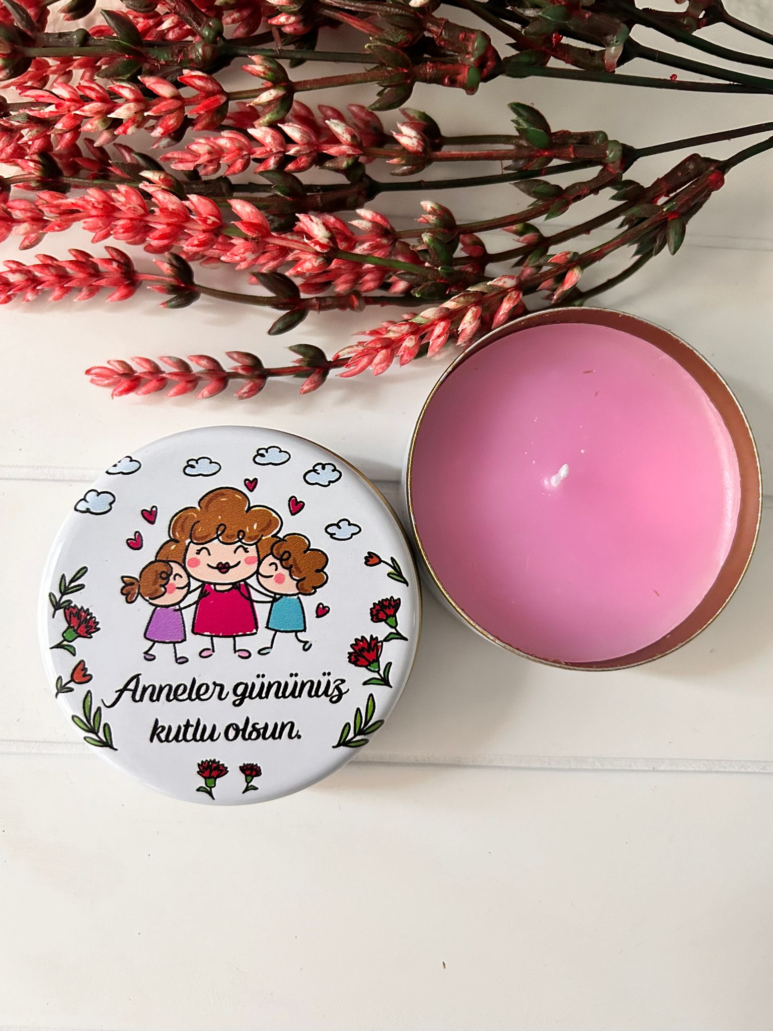 Anneler Günü  Mini Metal Kutu