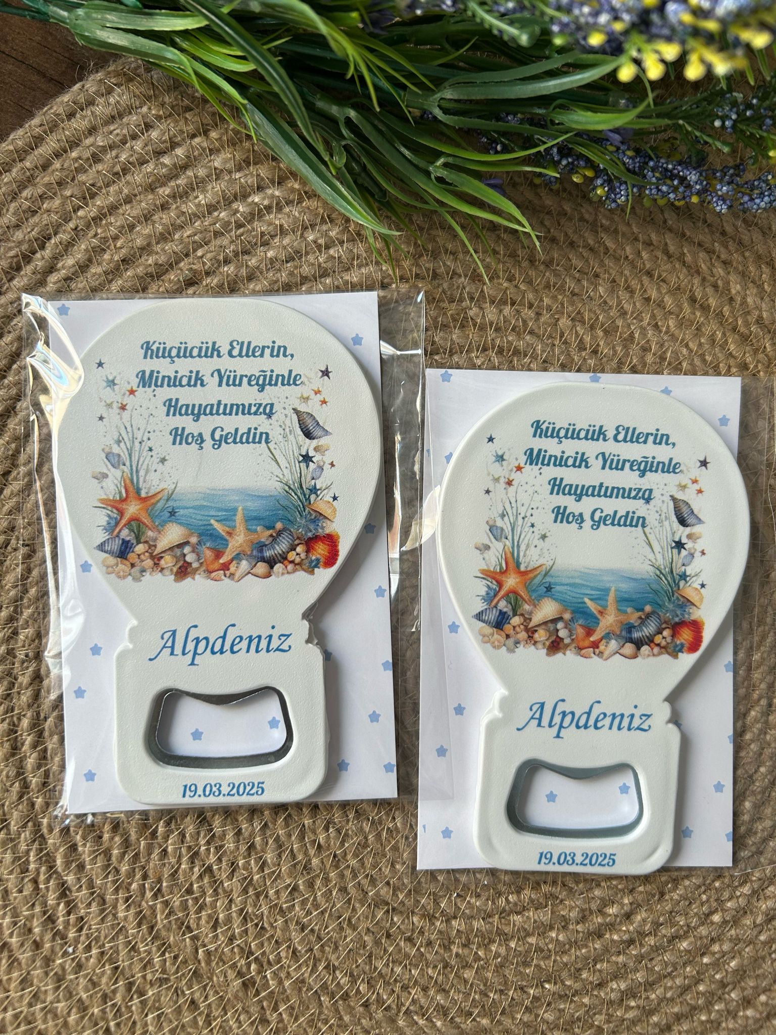 Deniz  Temalı Balon Magnet