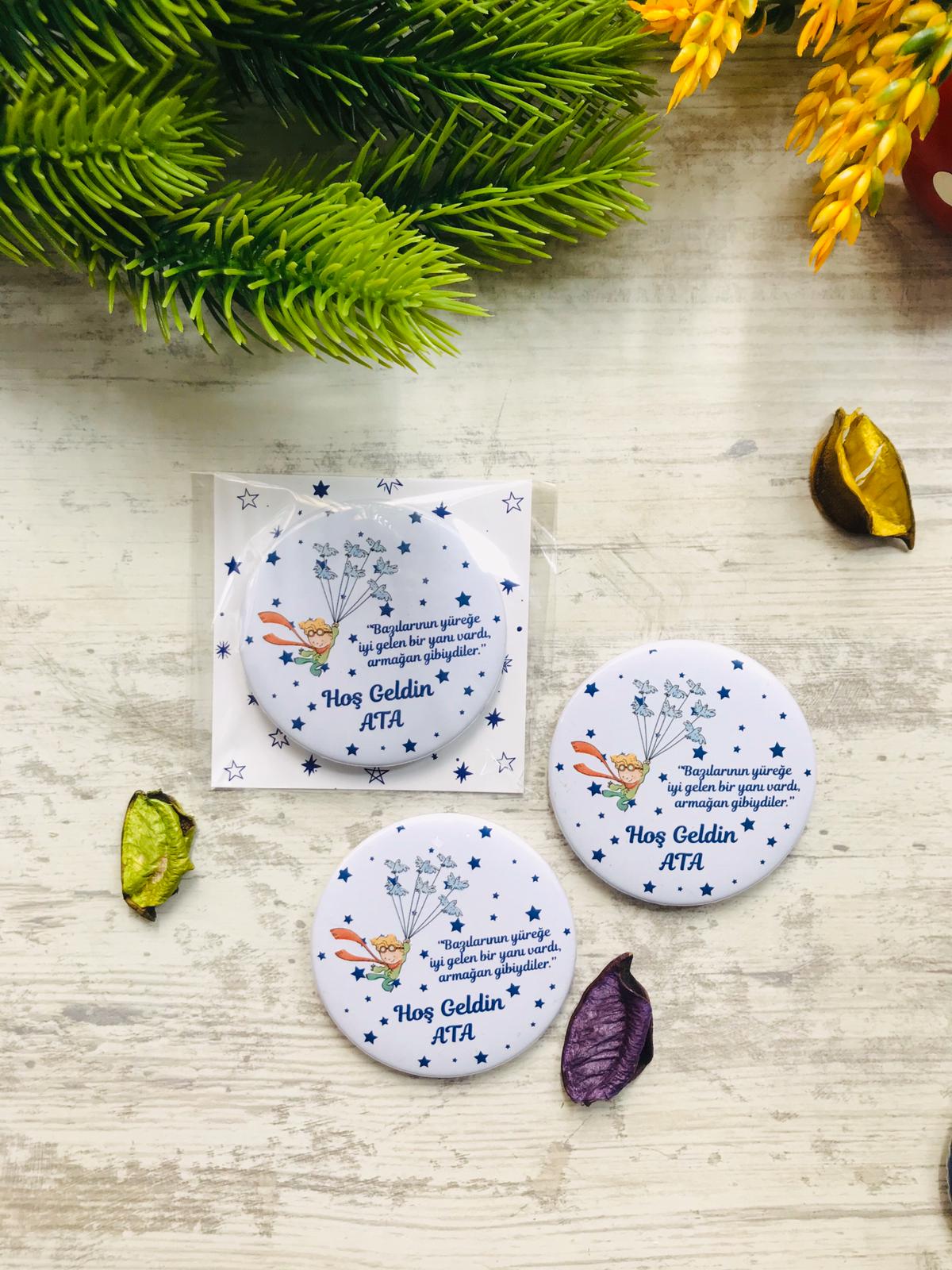Erkek  Çocuk Küçük Prens Temalı  Açacaklı Magnet