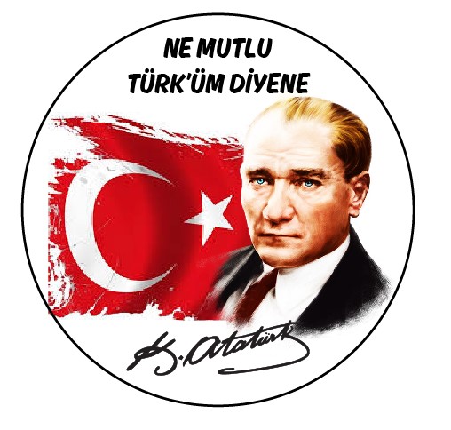 ATATÜRK TEMALI  İĞNELİ ROZET