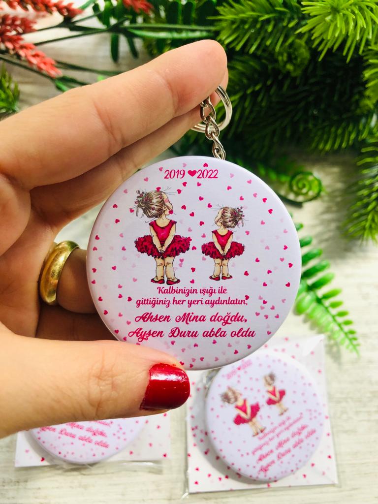 Balerin Temalı Açacaklı Anahtarlık