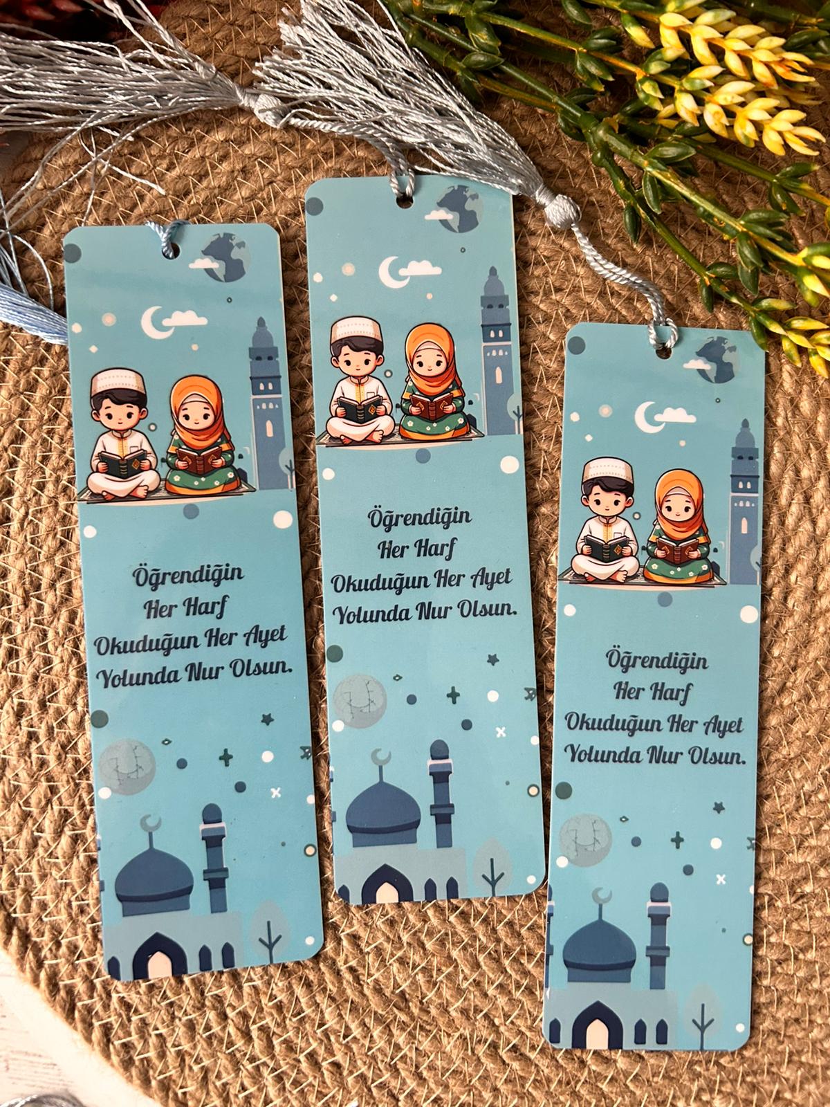 Kuran Okuyorum Temalı Kitap Ayracı