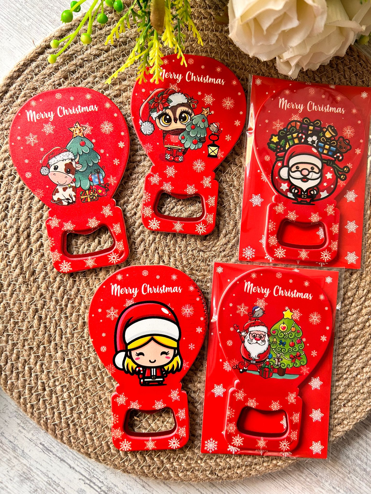 Noel Yeni Yıl Temalı Balon Magnet