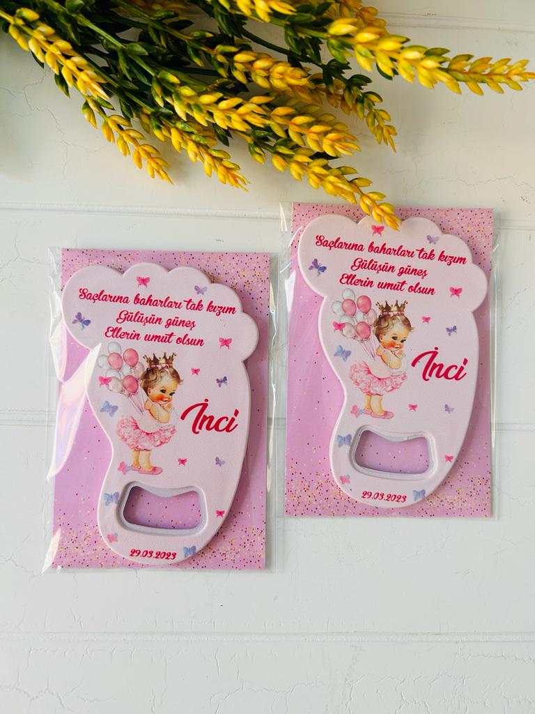 Ayak İzi Açacaklı Magnet Prenses Diva Temalı