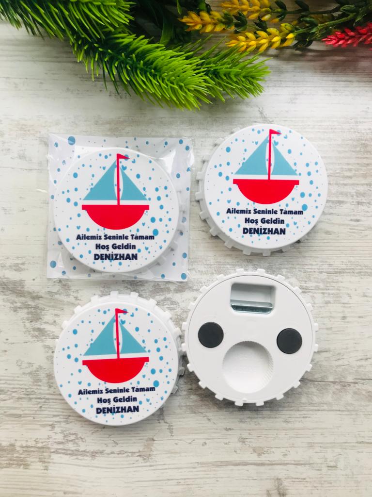 KAPAK AÇACAK MAGNET GEMİ TEMALI