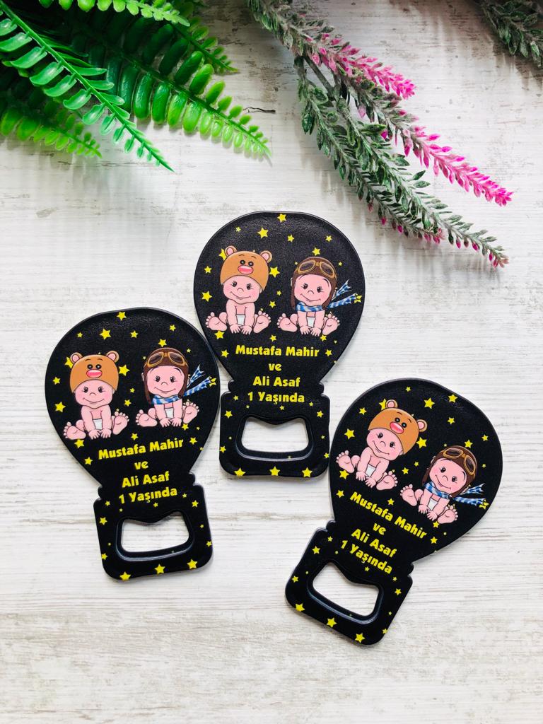 Balon Açacak Magnet İkizler