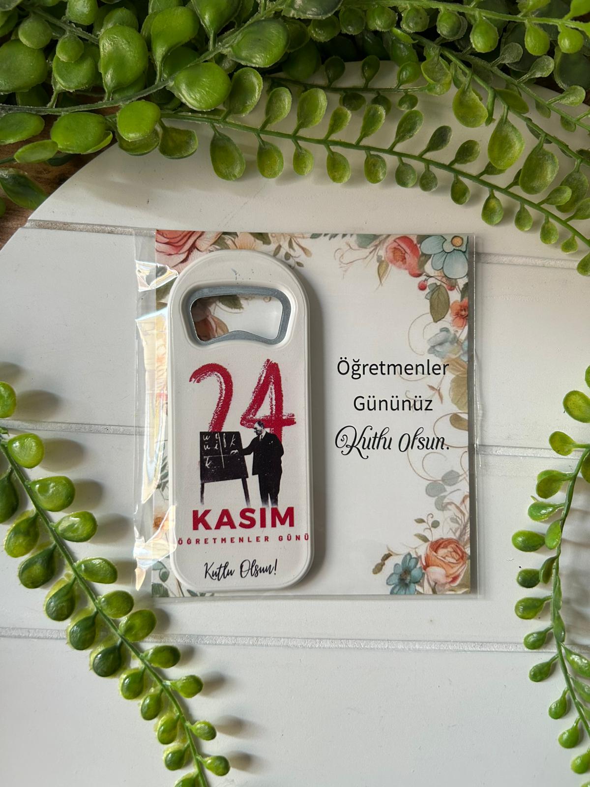 ÖĞRETMENLER GÜNÜ UZUN AÇACAKLI MAGNET