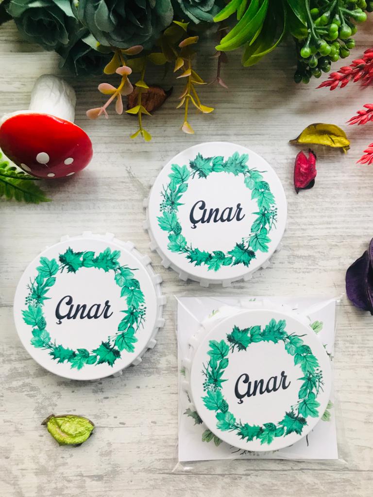 KAPAK AÇACAK MAGNET ÇINAR TEMALI