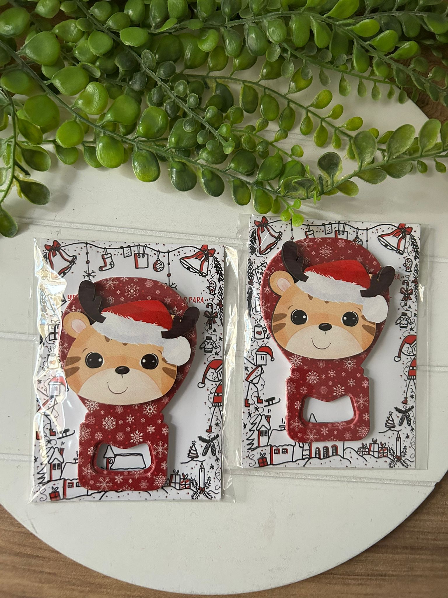 NOEL -YENİ YIL-YILBAŞI BALON MAGNET KABARTMA FİGÜR