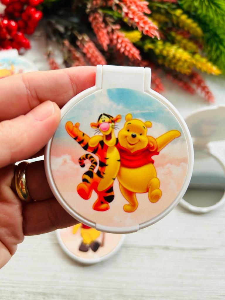 WİNNİ THE POOH  TEMALI YUVARLAK PLEKSİ AYNA