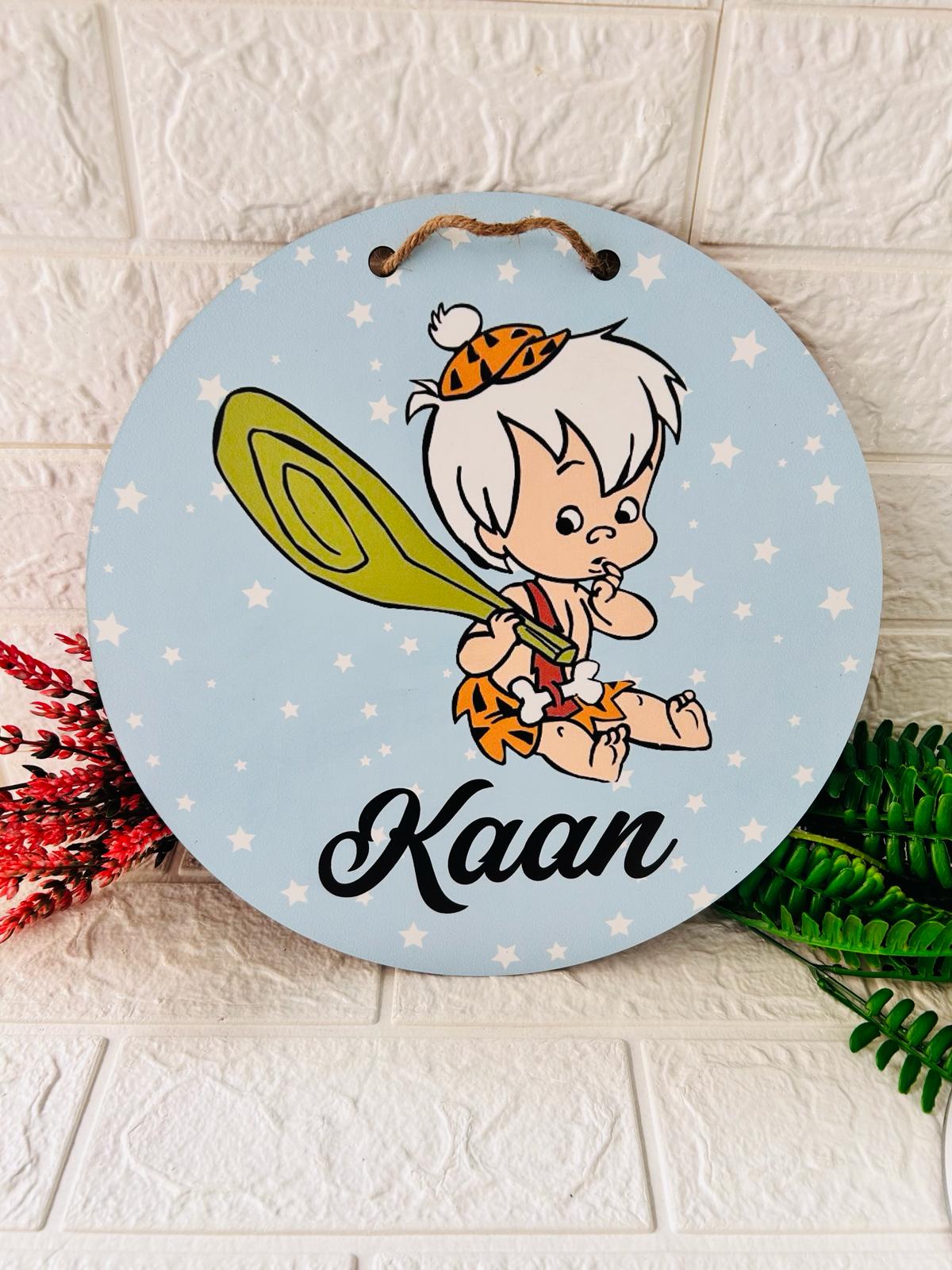 38 cm Ahşap Kapı Süsü-Taş Devri
