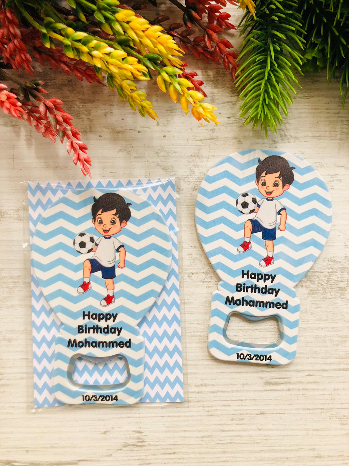 Balon Açacak Magnet Futbolcu Temalı