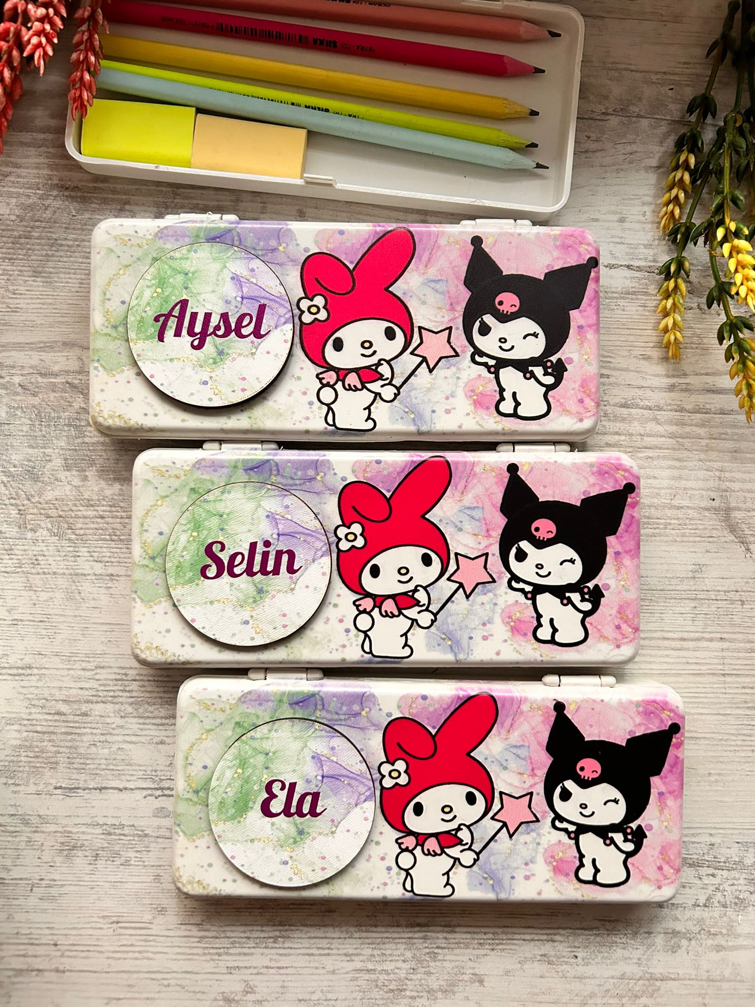 KUROMİ  PLASTİK  KALEMLİK