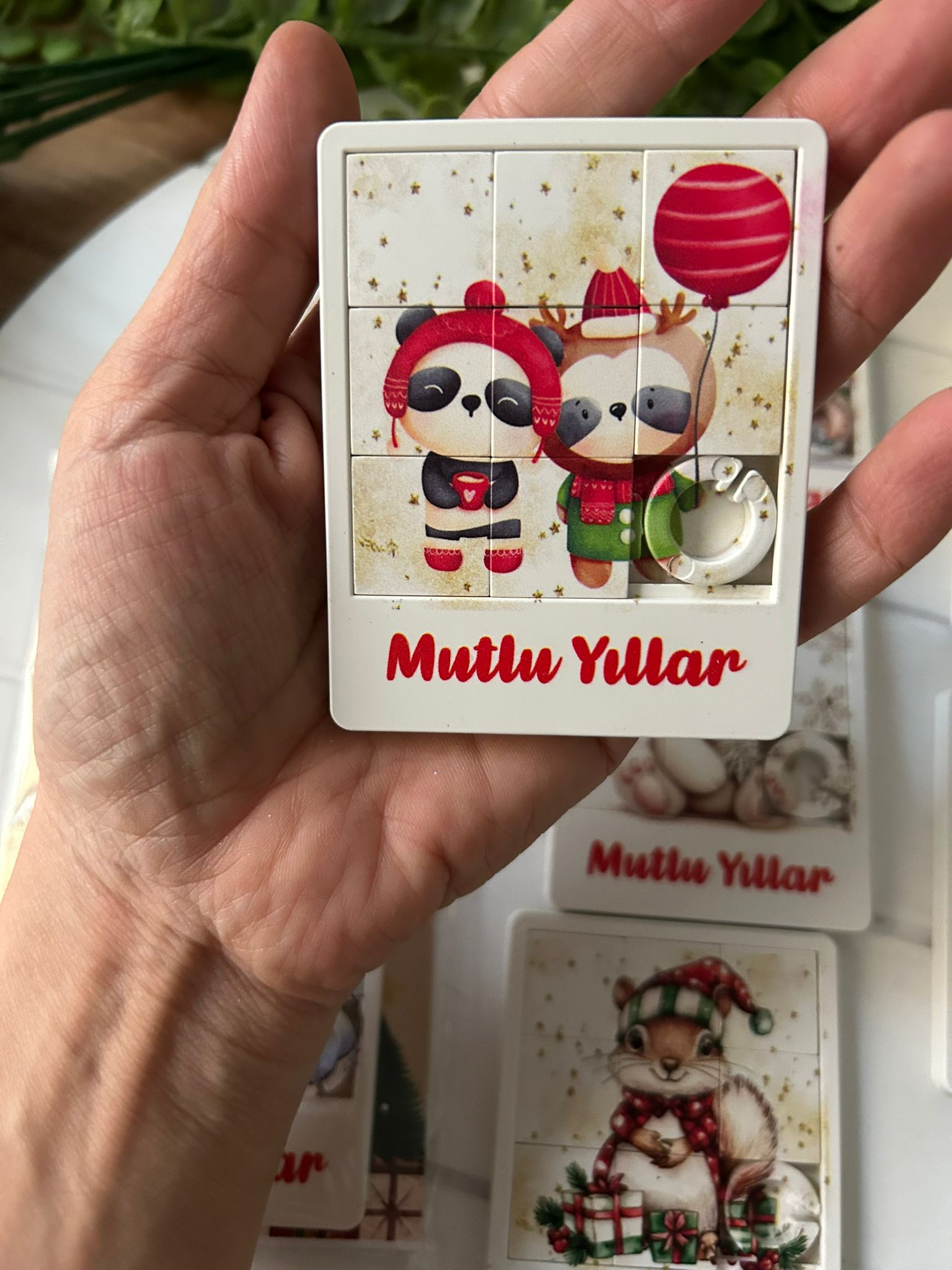 Yeni Yıl Temalı Puzzle