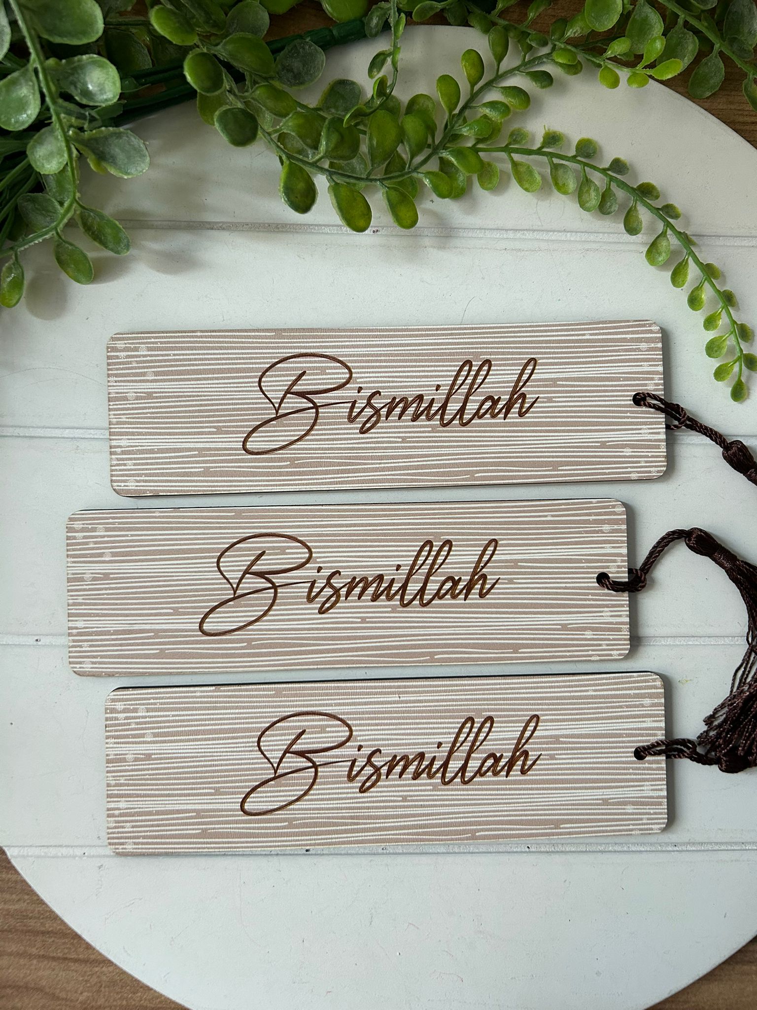 Bismillah Ahşap Ayraç