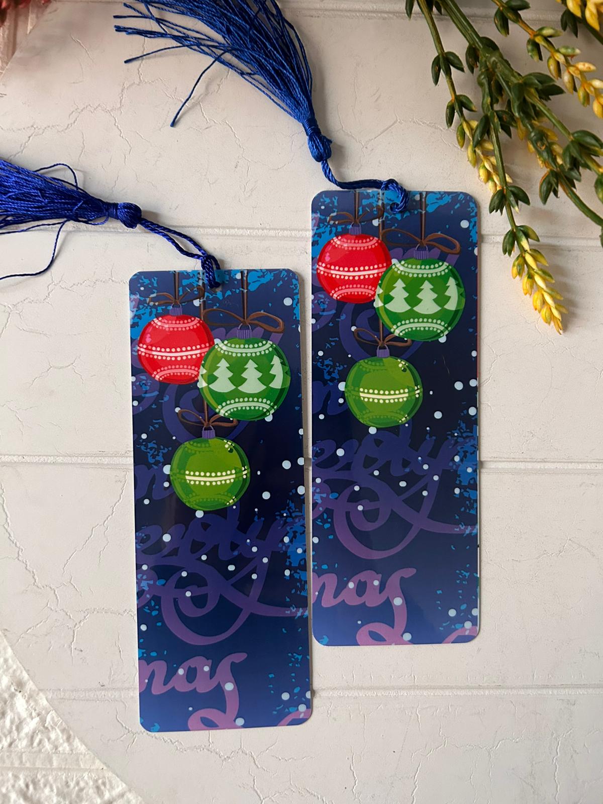 Noel-Yeni Yıl-Yılbaşı Temalı Kitap Ayracı