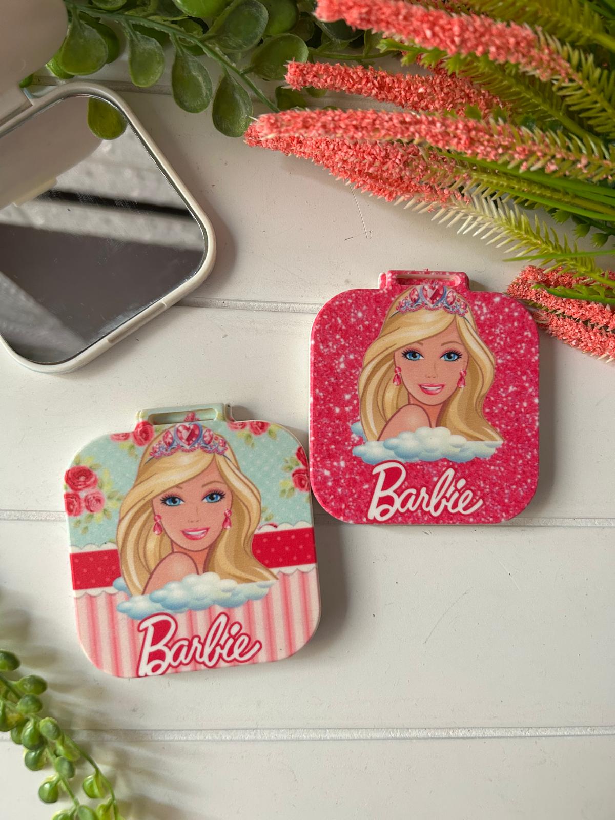 Barbie Temalı Kare Pleksi Ayna