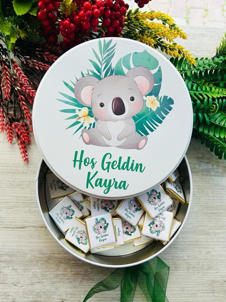 KOALA TEMALI  ÇİKOLATA  KUTUSU