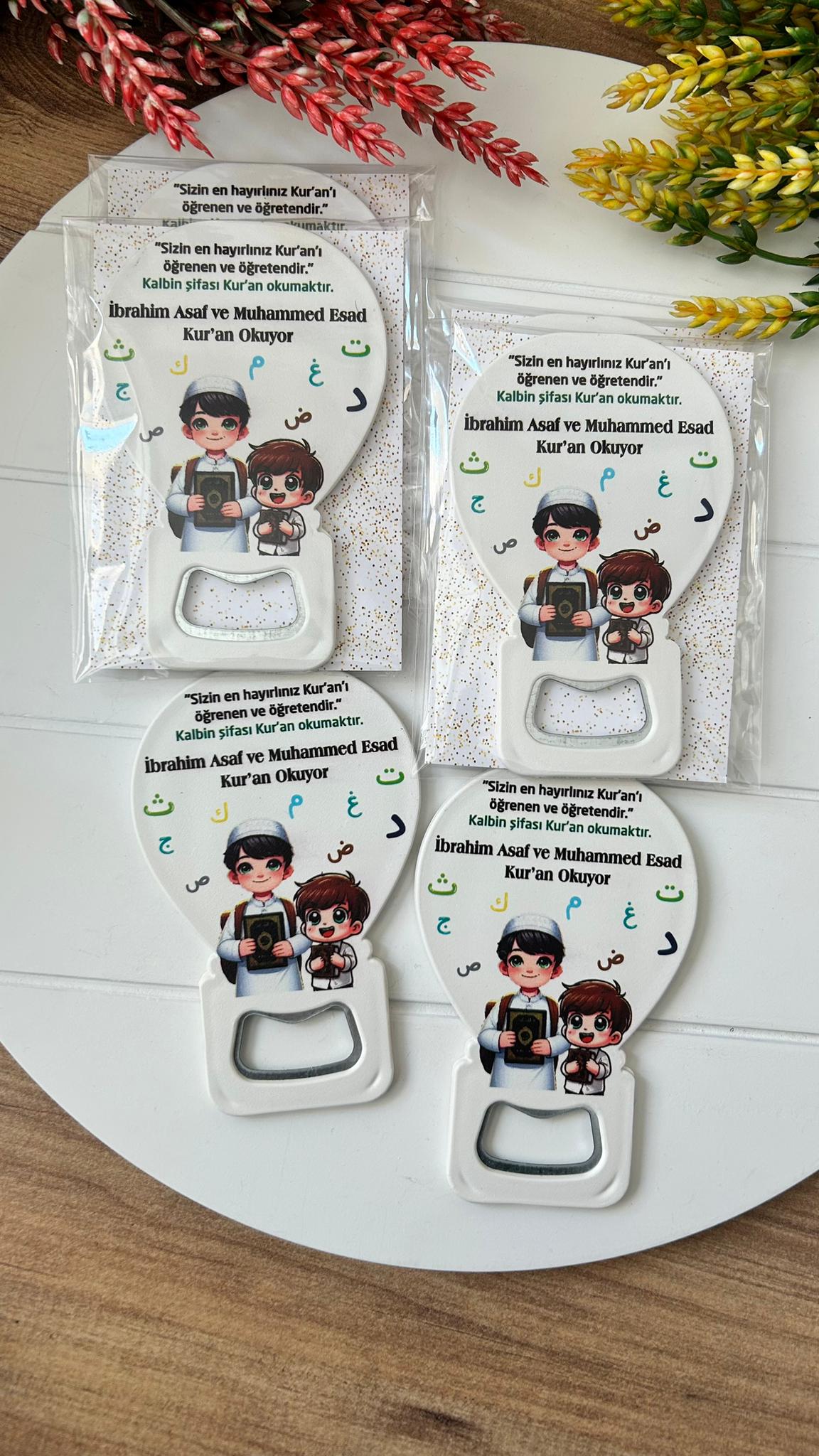 kURAN  Temalı Balon Magnet