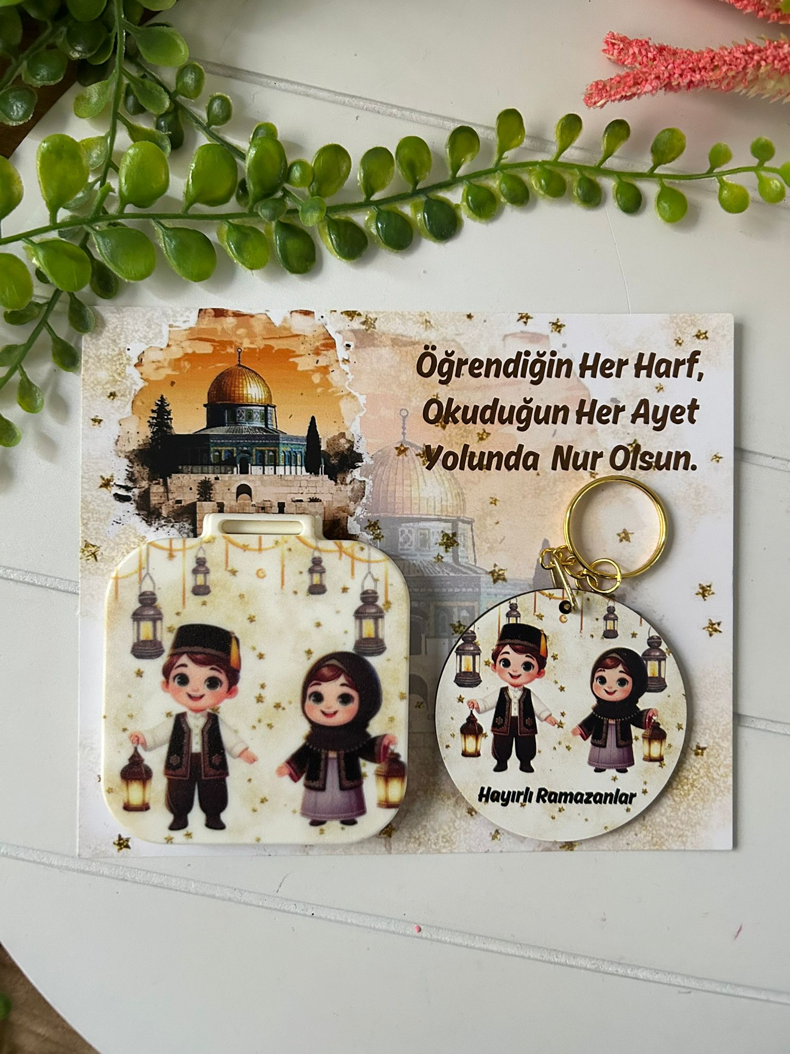 RAMAZAN AYNA-ANAHTARLIK HEDİYE SETİ