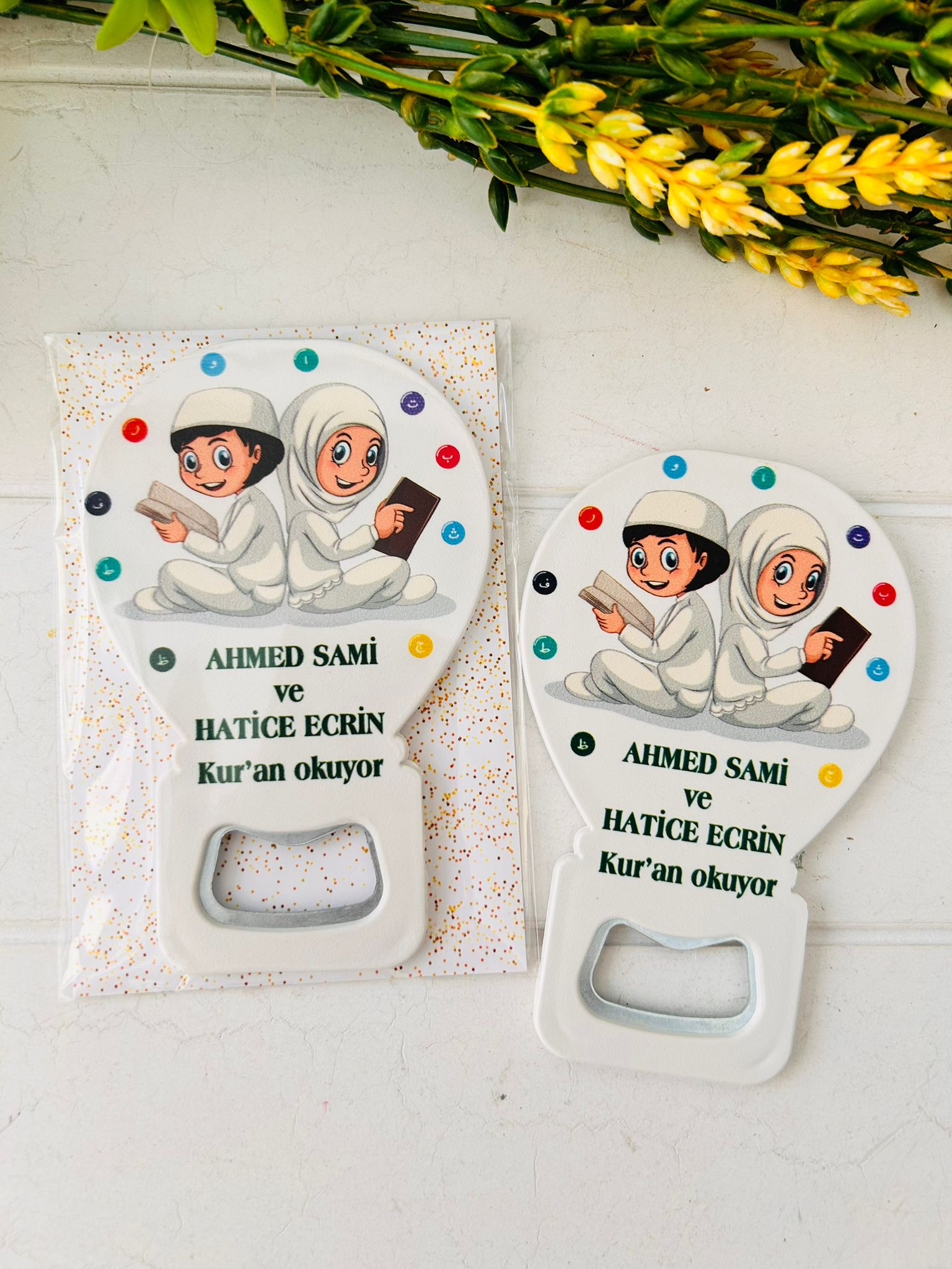 Kuran Okuyorum Temalı Balon Magnet
