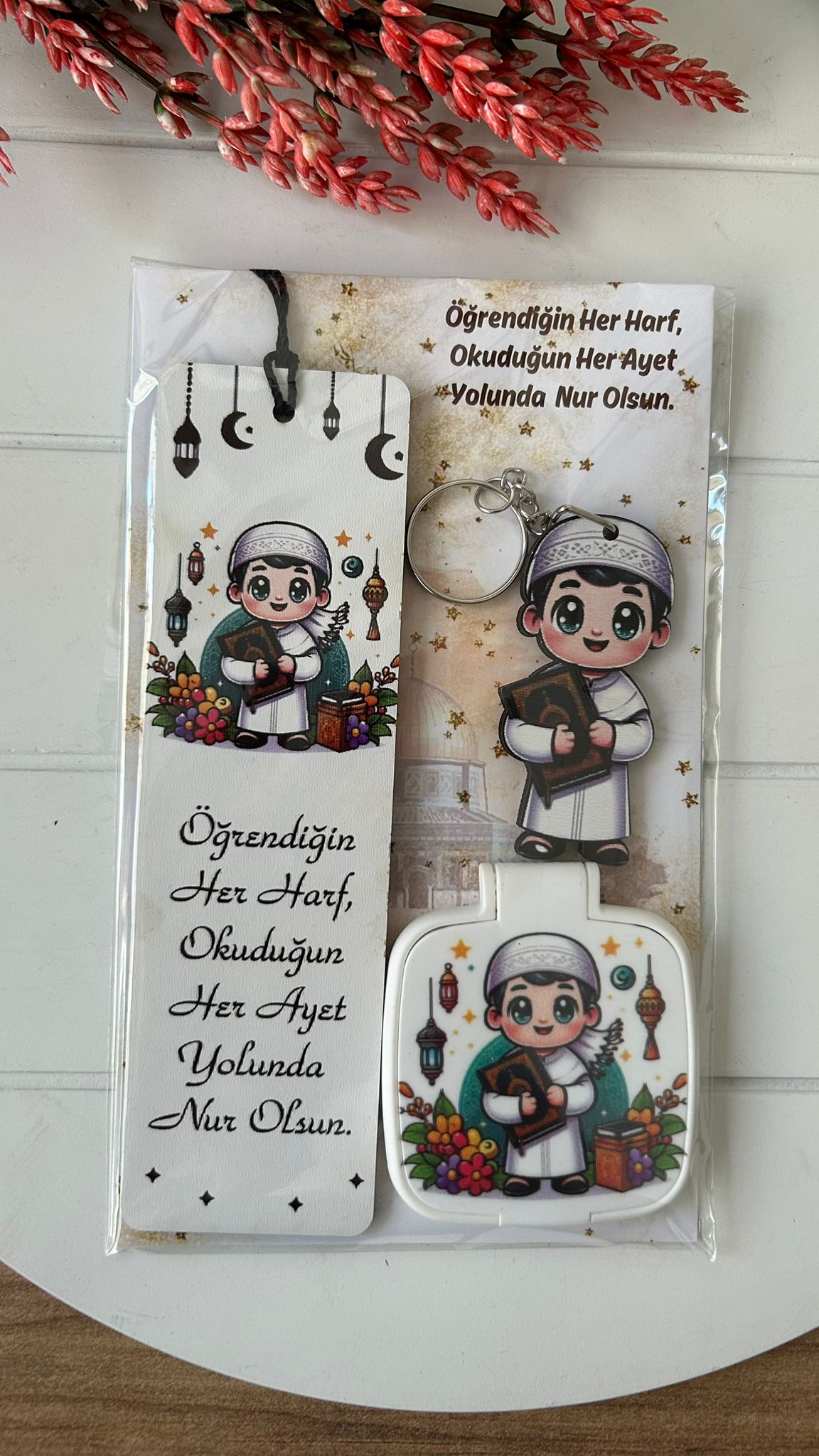 Kuran Okuyorum Hediyelik 3 lü Set