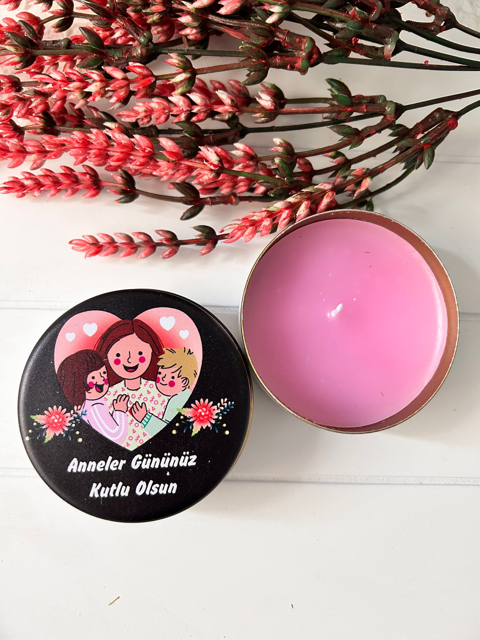 Anneler Günü  Mini Metal Kutu