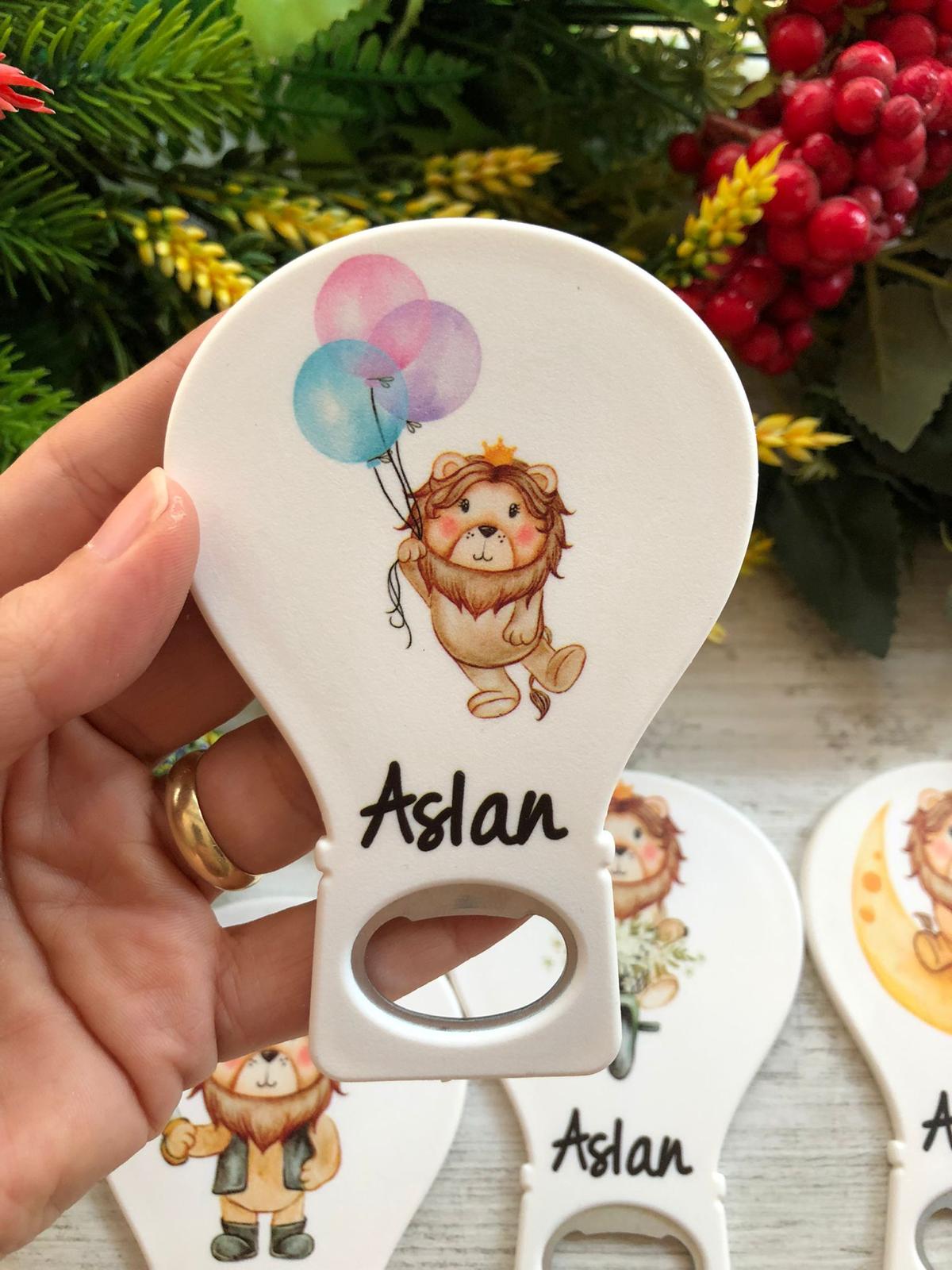 Balon Açacak Magnet Aslan Temalı