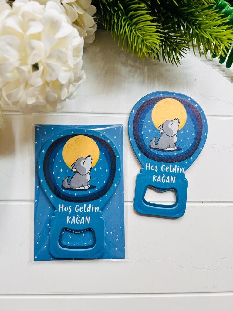 Yavru Kurt Balon Magnet