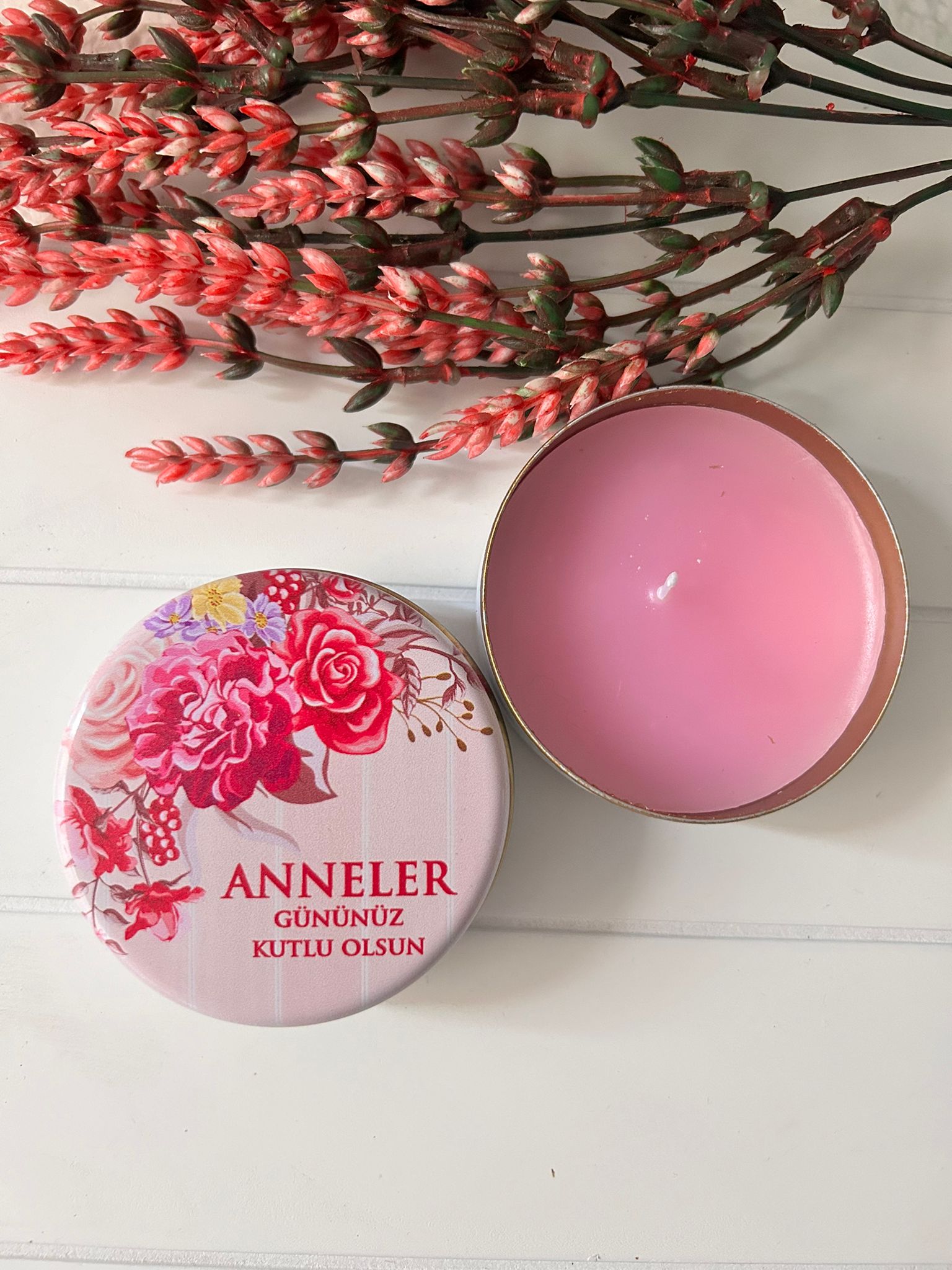 Anneler Günü  Mini Metal Kutu